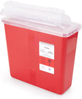 5 Quart Sharps Container with Mailbox Style Lid C44179