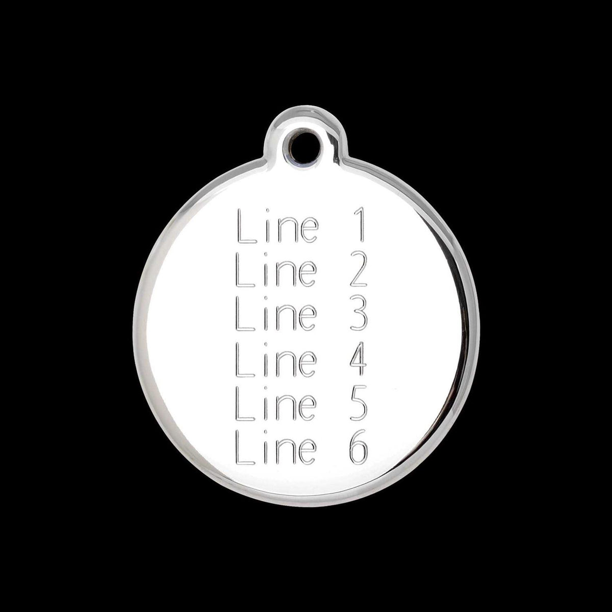 Stainless Steel Dog ID Tag D6497