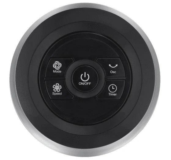 Black 3-Speed Oscillating Tower Fan P793005