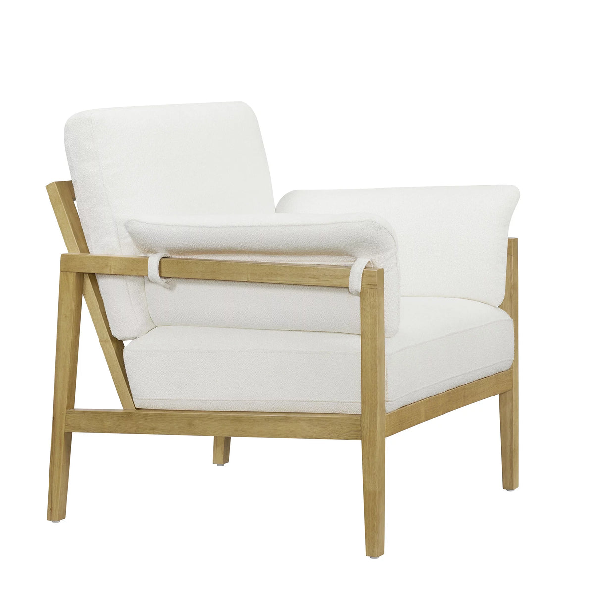 Cream Accent Chair with Removable Cushions G733122