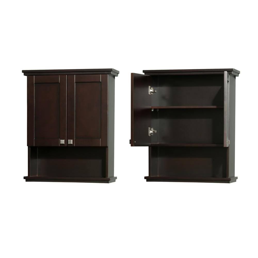 25 in. Wall Cabinet in Espresso J35177
