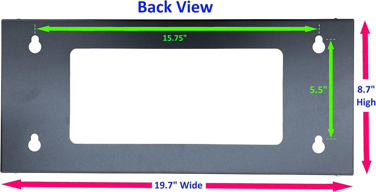 19 Inch Steel Vertical Rack and Wall Mountable Server Rack Mount N8597