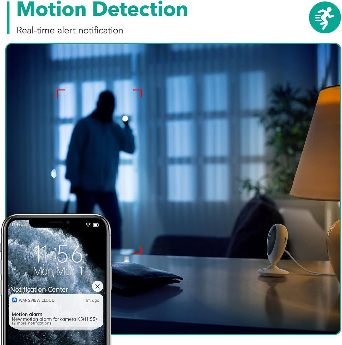 1080PHD WiFi Indoor Camera 4 Pack O9317