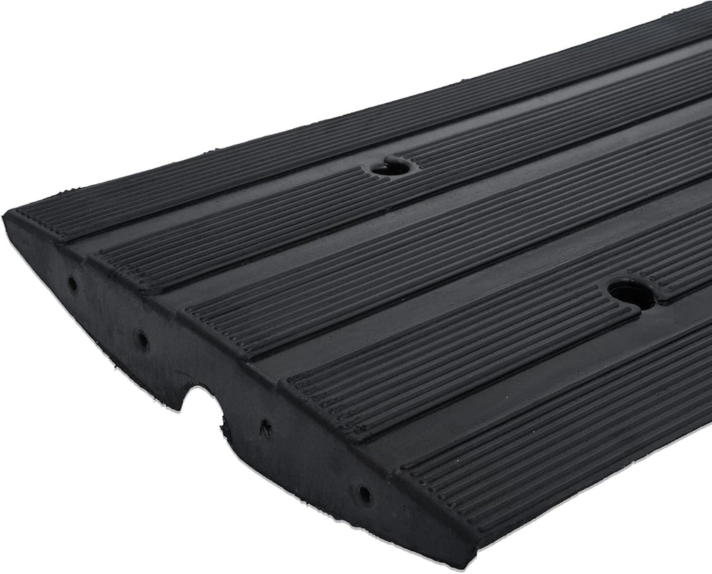 3PCS Rubber Heavy Duty Driveway Curb Ramps B96441