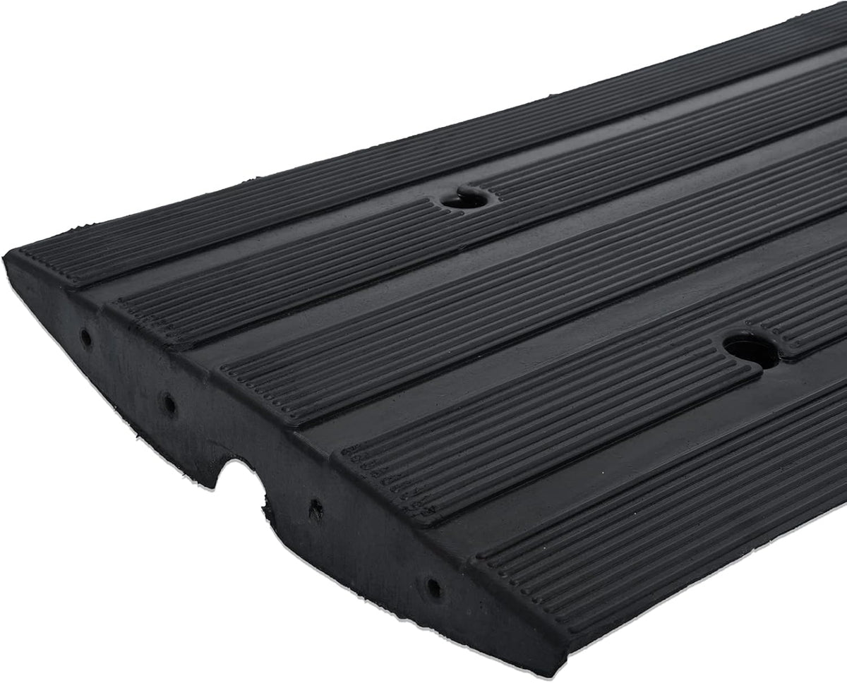 3PCS Rubber Heavy Duty Driveway Curb Ramps B96441
