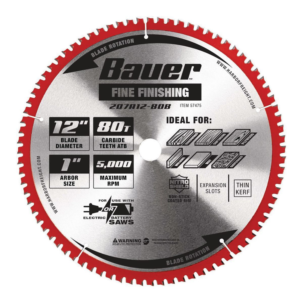 12 in. 80T Circular Saw Blade L606513