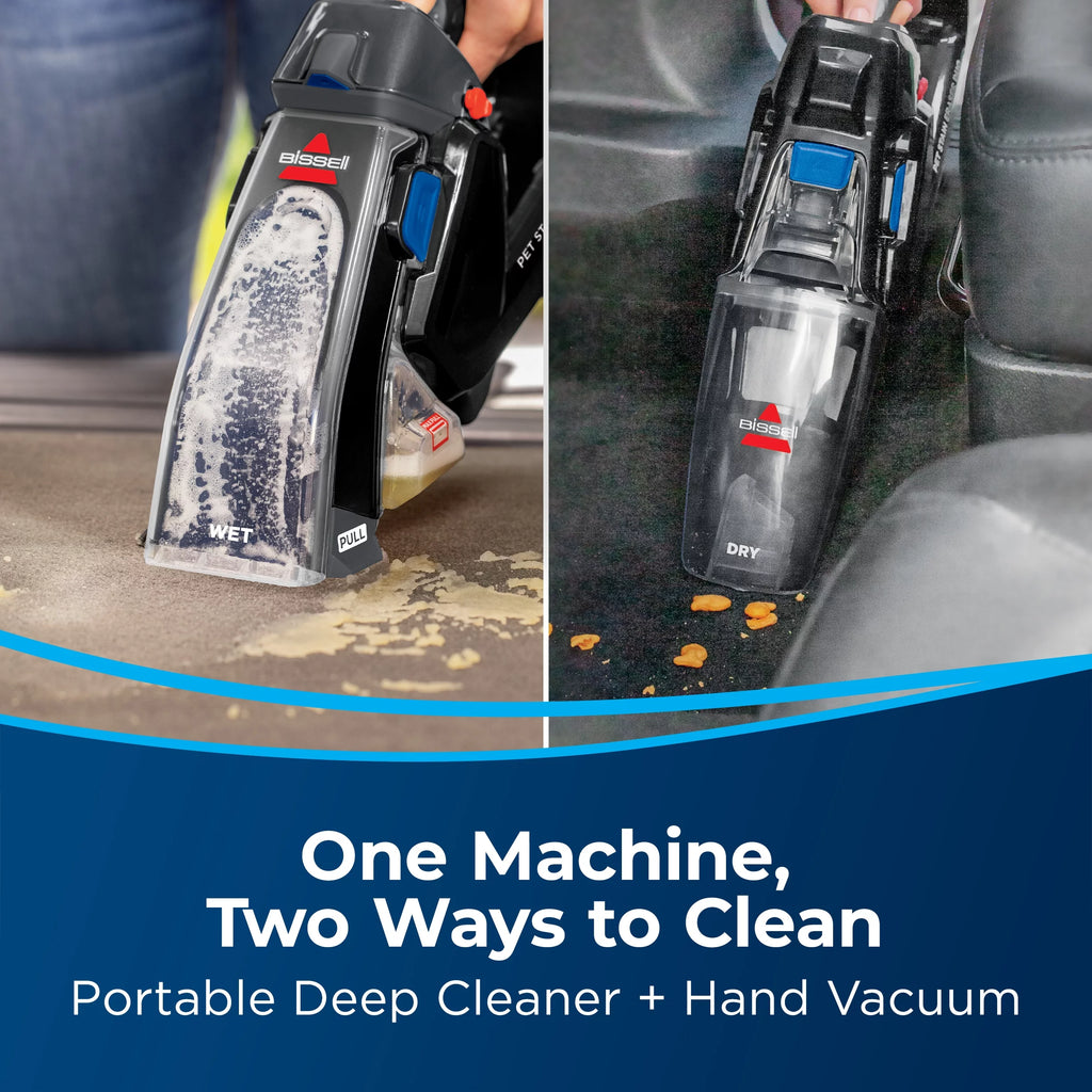 Cordless Portable Deep Cleaner and Hand Vacuum W7016
