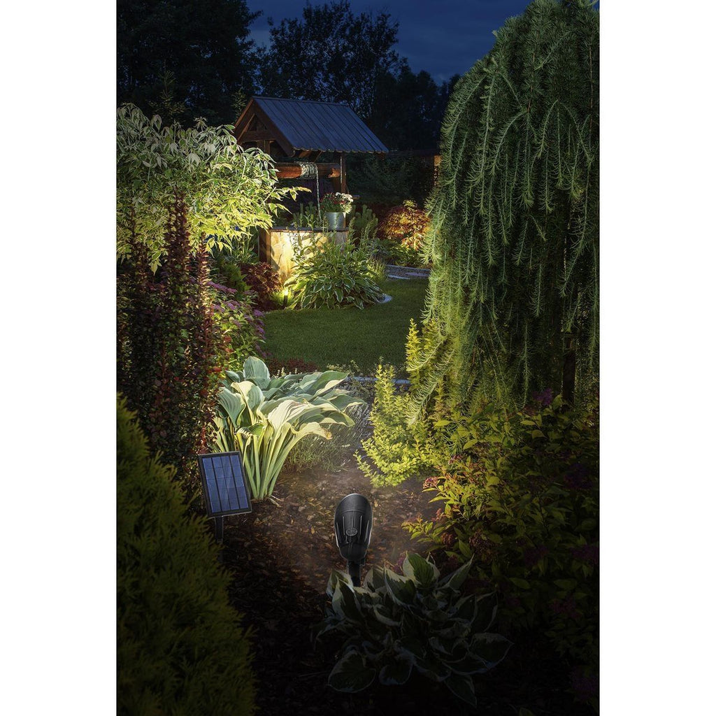 75 Lumen 13 in. Solar LED Glass Spot Light X566083
