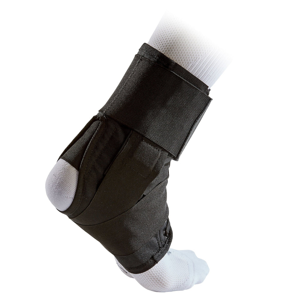 Black Small Ankle Brace with Strap Support C3862