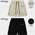 ESSENTIALS Utility Cargo Fleece Shorts