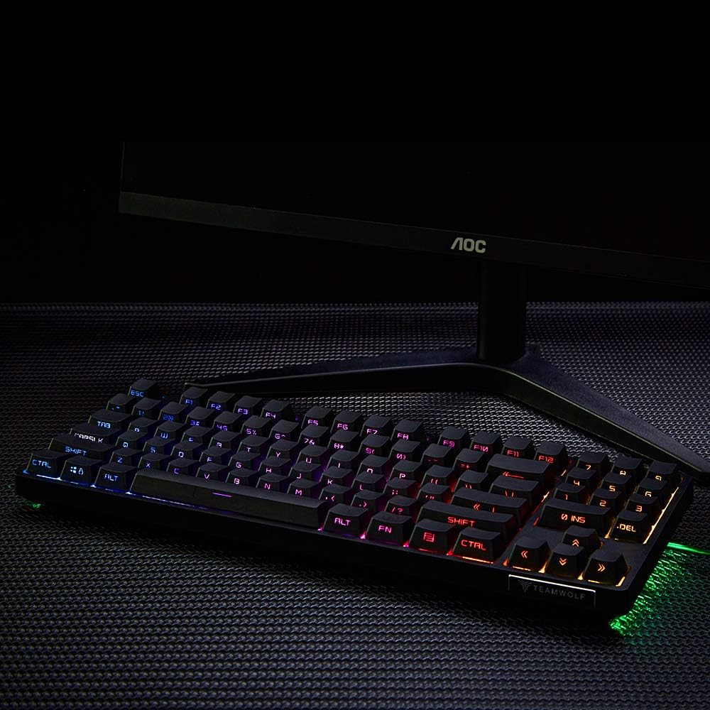 89 Keys Mechanical Gaming Keyboard with Cherry MX Blue Switch M280