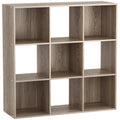 9 Cube Wooden Organizer Bookcase Cabinet Storage (Black) B898