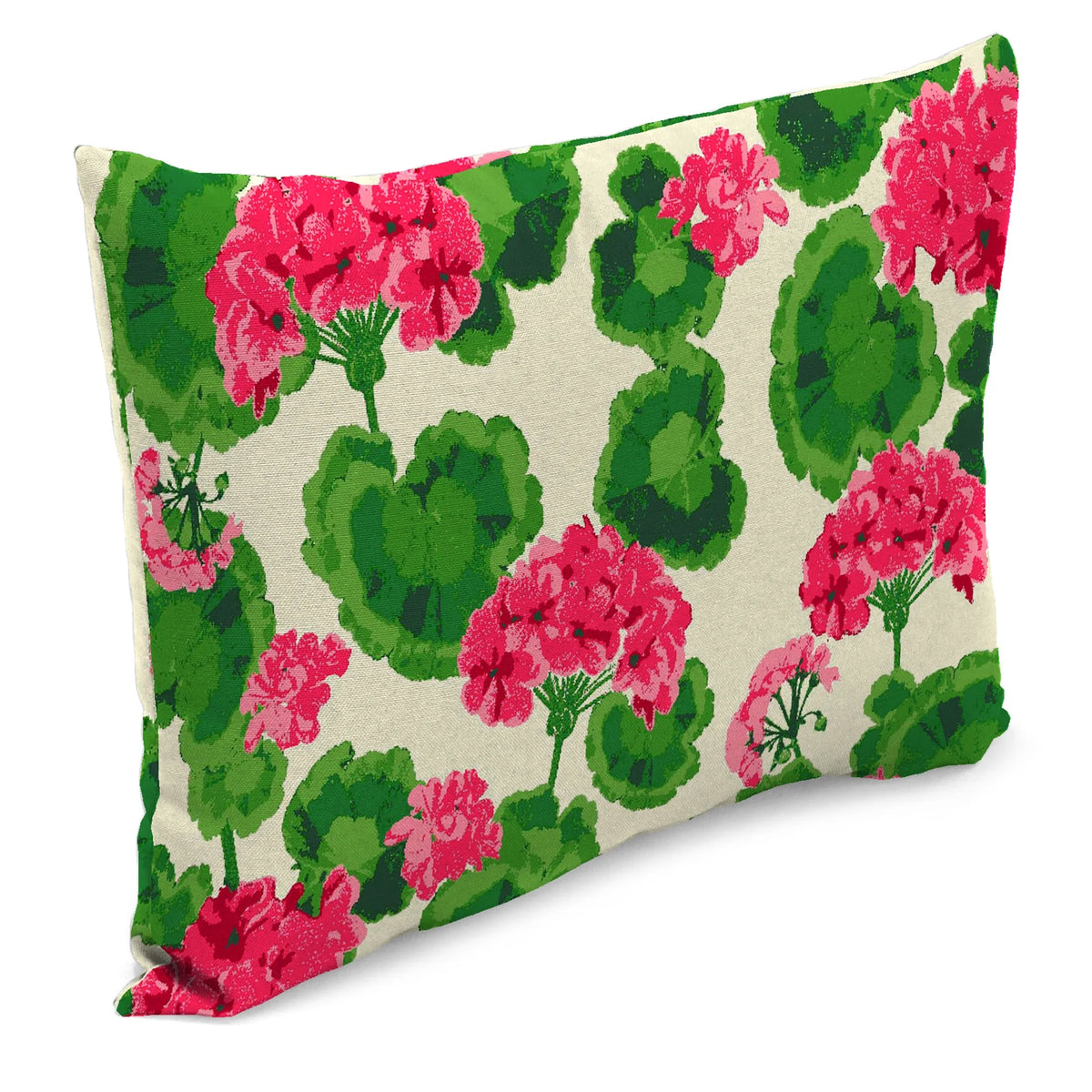 Multicolor Floral Rectangular Outdoor Lumbar Throw Pillow 2 Pack F570285