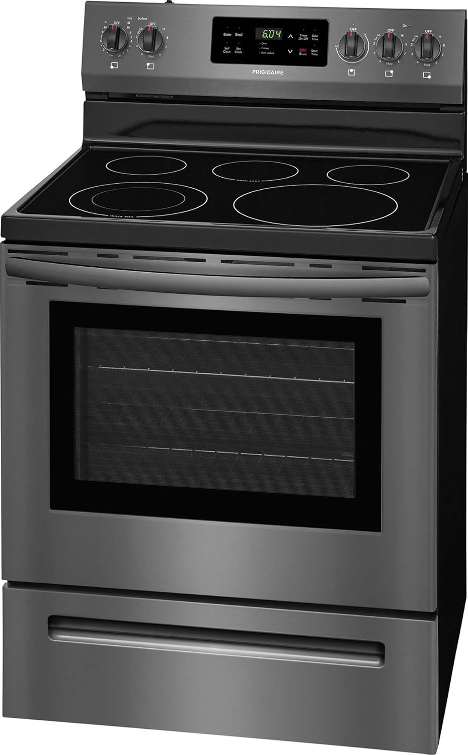 30 Freestanding Electric Range with 5.3 cu. ft. Capacity and Self Clean in Stainless Steel M34935
