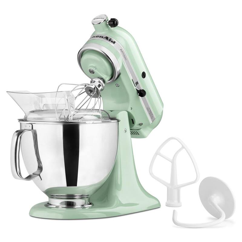 5 Qt. 10-Speed Pistachio Green Stand Mixer with Attachments N95002