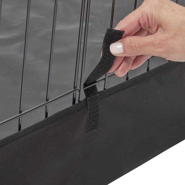 Square Exercise Pen Solid Fabric Bottom N1755