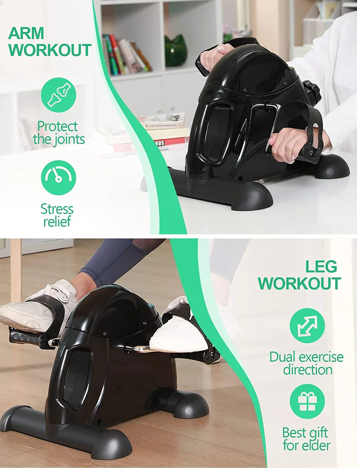 Mini Exercise Bike with LCD Screen Z350
