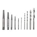 Screw Extractor and Left-Hand Drill Bit Combo Set, 10-Piece V97796
