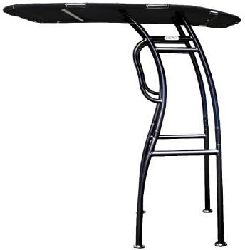 Folding Center Console Boat Tower Bimini Canopy Black L81711