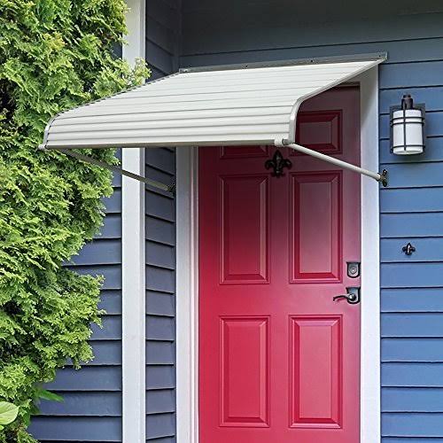 Aluminum Door Canopy with Support Arms J498815