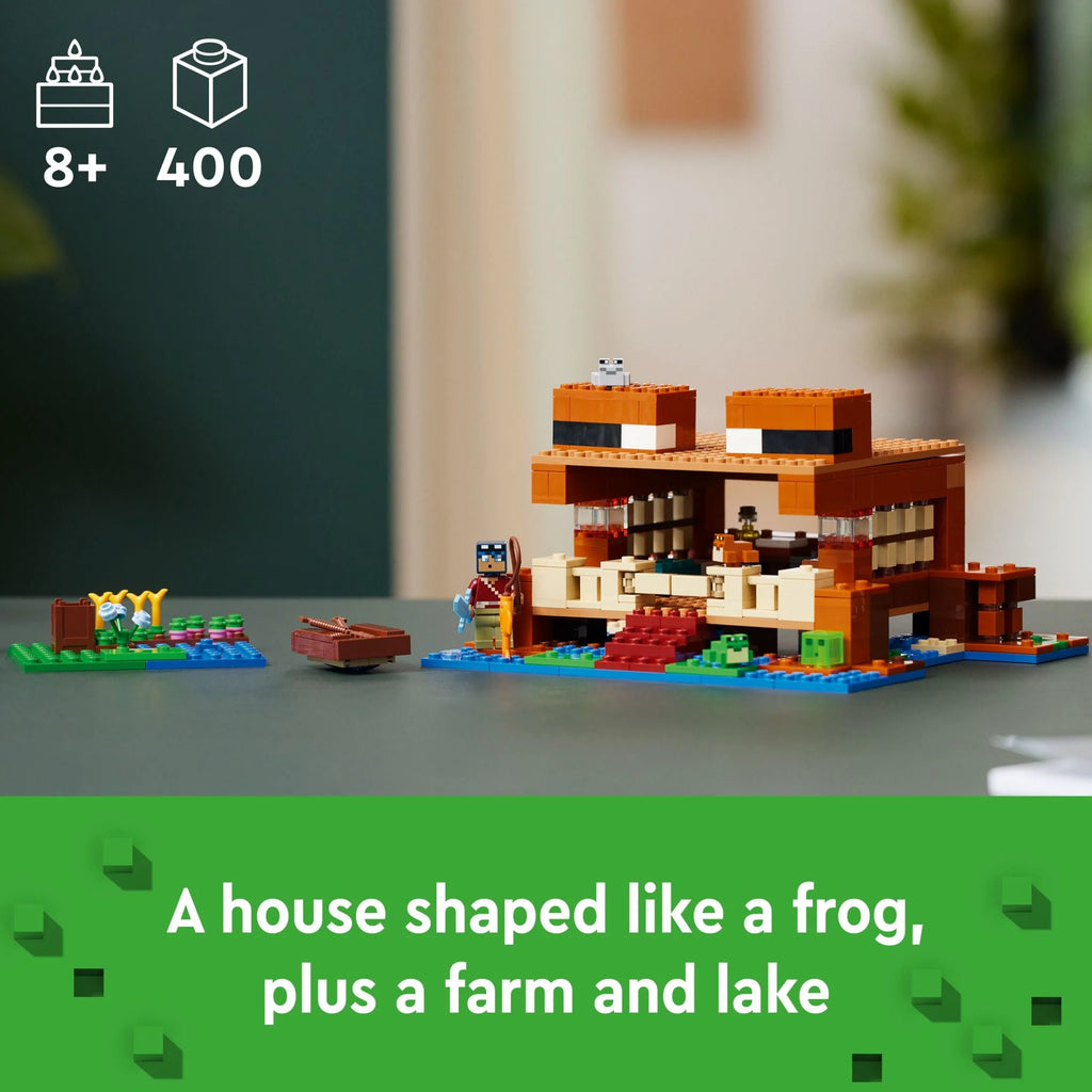 Minecraft The Frog House Building Toy 21256 U57102
