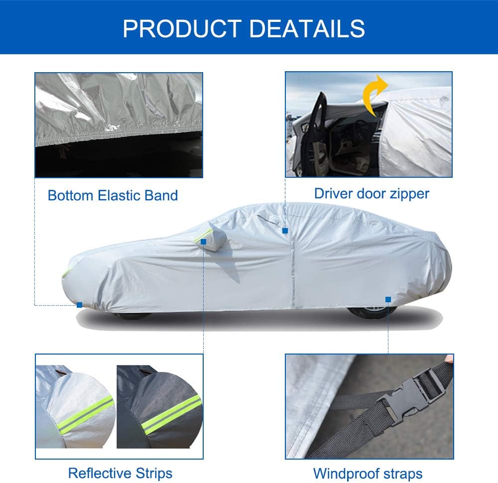 6 Layers Waterproof All Weather Car Cover S33803