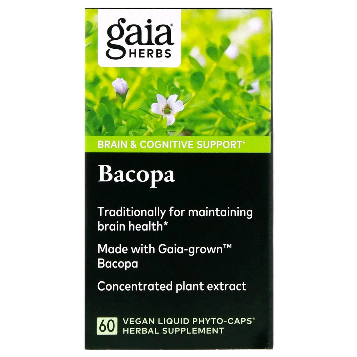 Bacopa Vegan Liquid Phyto-Caps 60 caps S1630