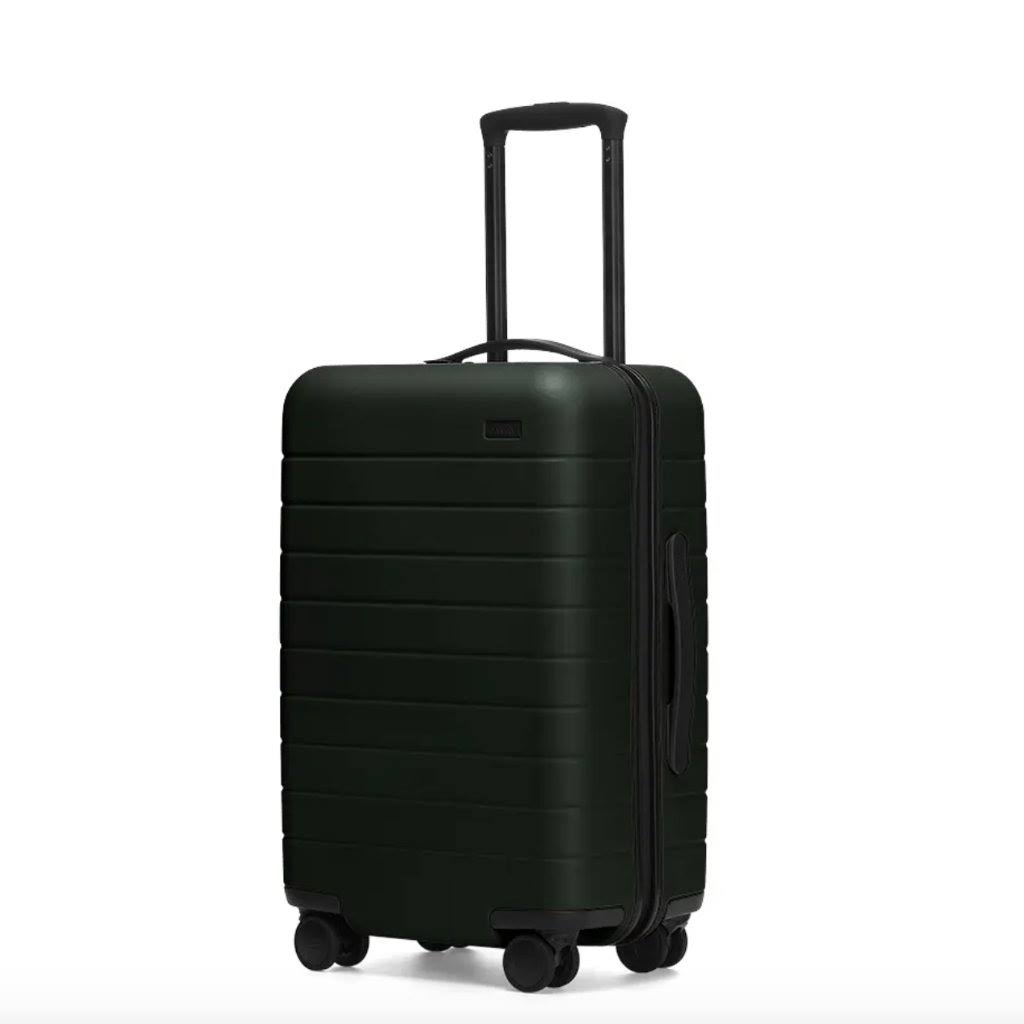 Green Carry-On with Built-in Battery G535