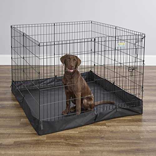 Square Exercise Pen Solid Fabric Bottom N1755