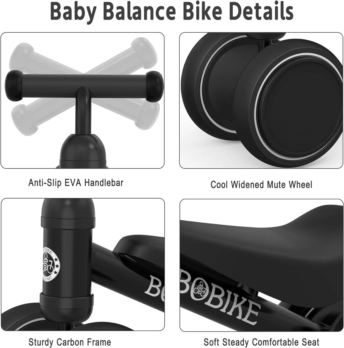 Baby Balance Bike Pink Y136581