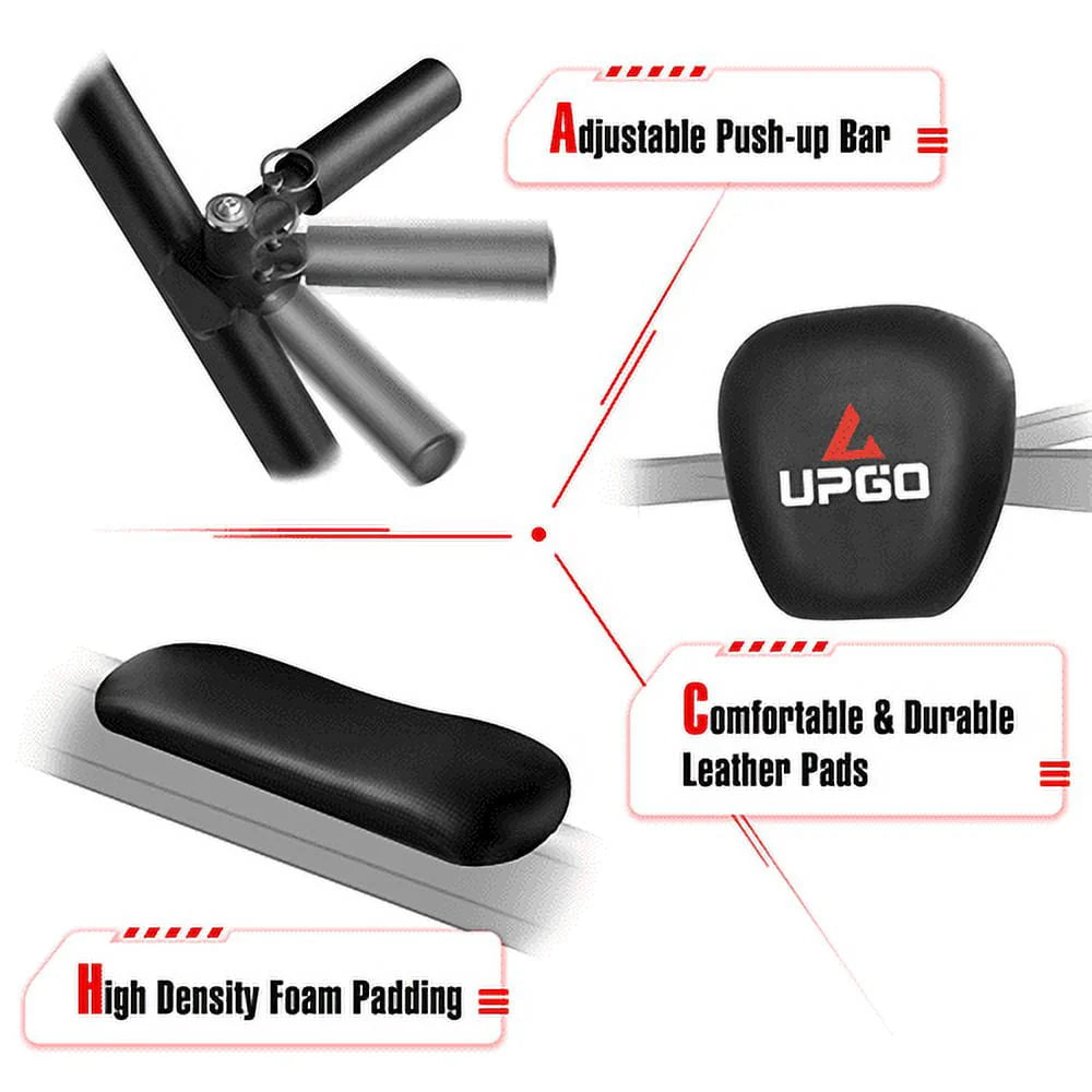 Adjustable Power Tower Dip Station Pull up Bar M905286