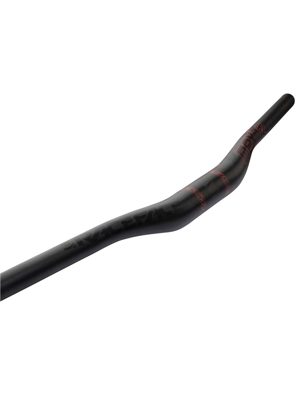 Carbon Riser Handlebar 35 x 800mm 20mm Rise Red N75625