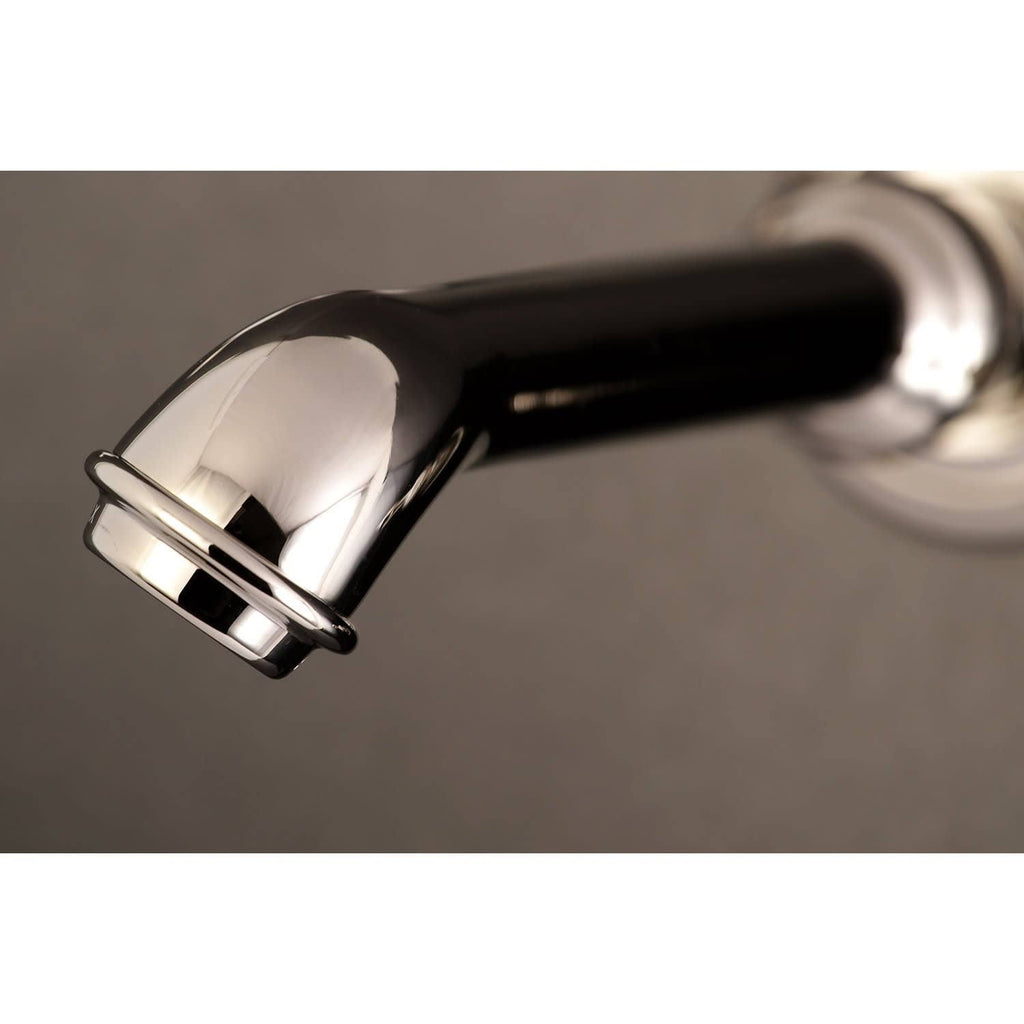 Wall Mount Roman Tub Filler Polished Chrome L25057