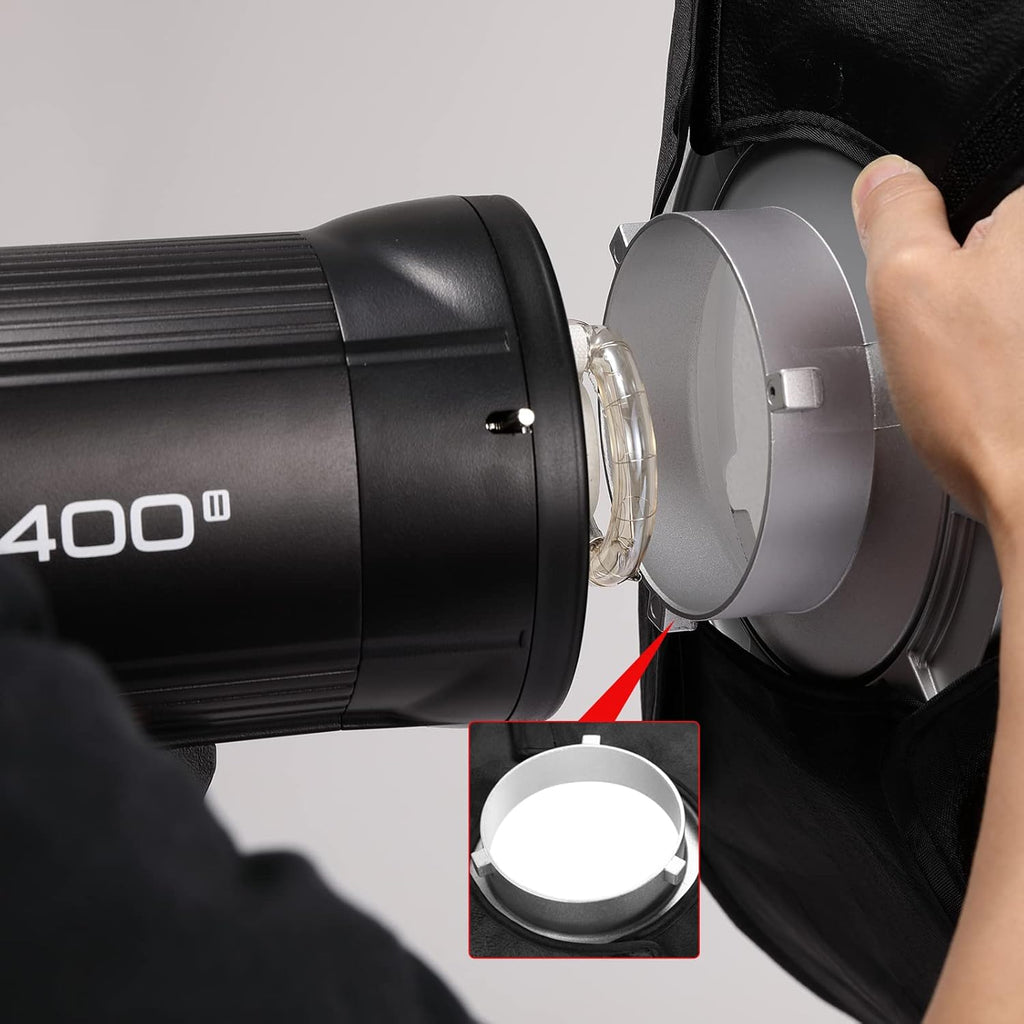 60x60cm Square Softbox Reflector with Bowens Mount and Carry Bag J827