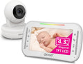 Baby Monitor with Pan-Tilt-Zoom Camera and LCD Screen, Night Vision F195