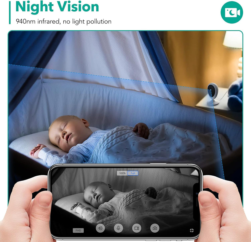 1080PHD WiFi Indoor Camera 4 Pack O9317