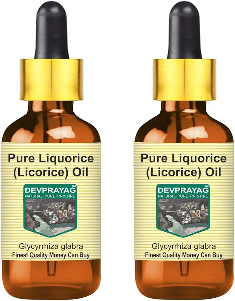 Pure Liquorice Oil with Glass Dropper 100mlx2 G2323
