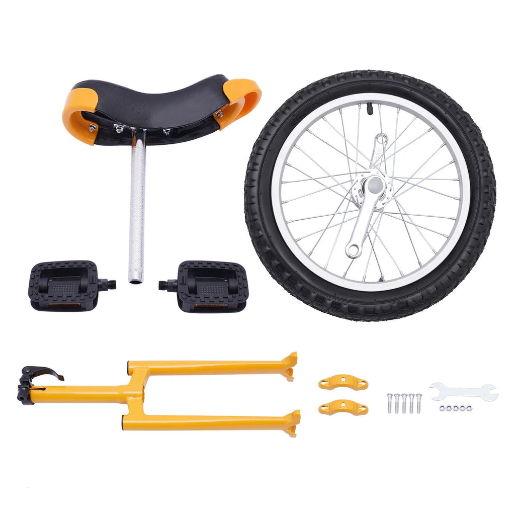 Blue Adjustable Balance Training Unicycle D567