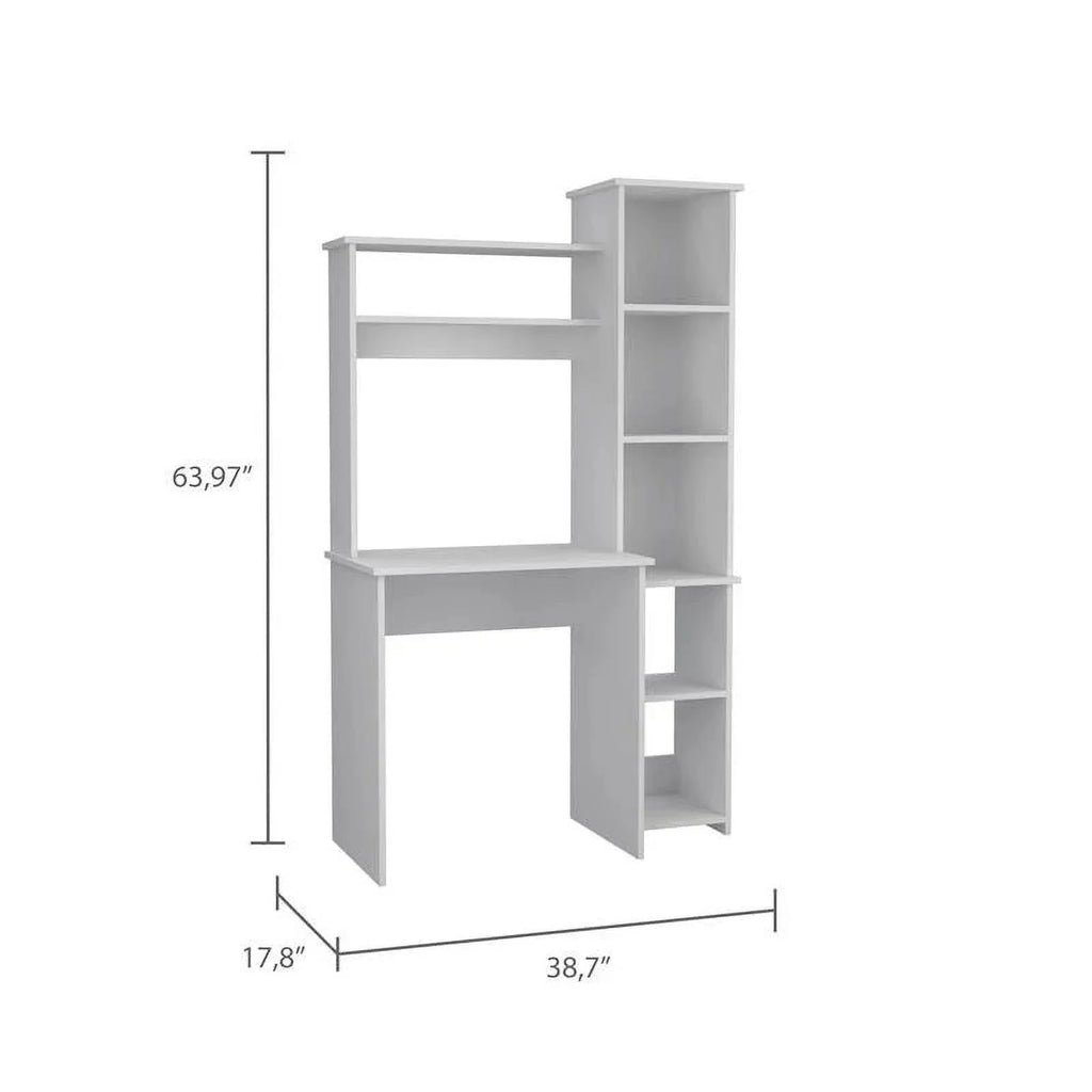 White Computer Desk D892