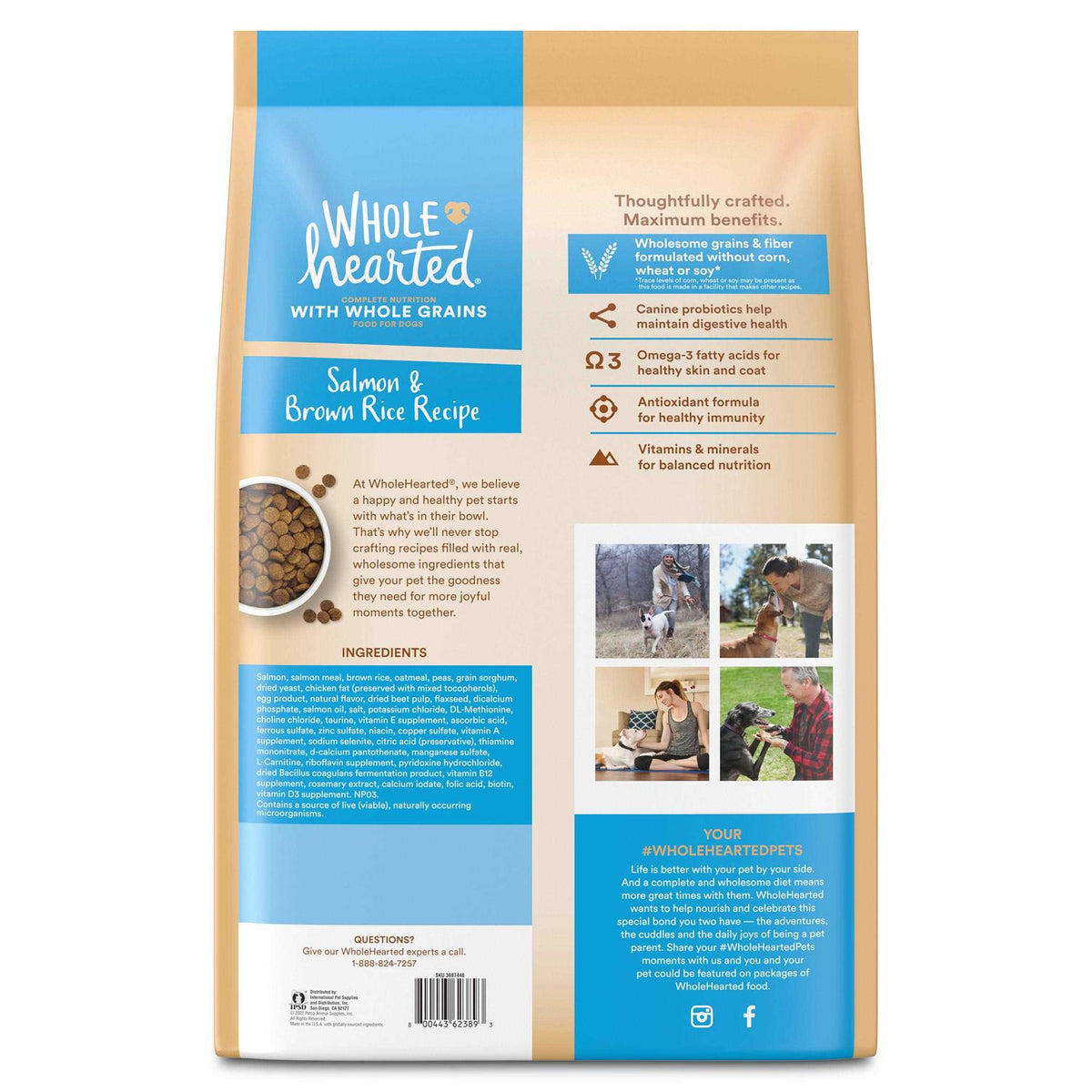 Salmon Recipe Dry Dog Food H501081