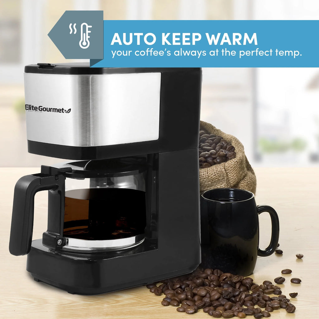5 Cup Stainless Steel Drip Coffee Maker N1430