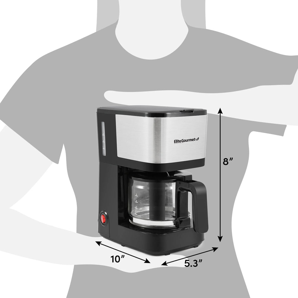 5 Cup Stainless Steel Drip Coffee Maker N1430