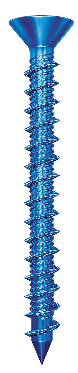 Tapcon Anchor Flat Carb Steel 1/4 PK100 B15860