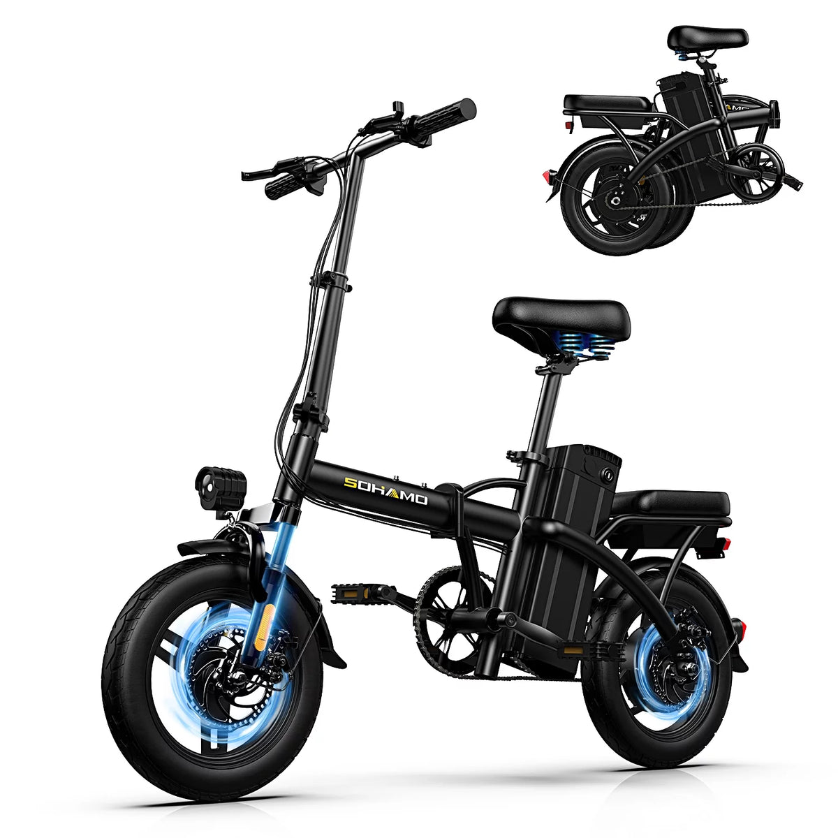 36V 10Ah Foldable Electric Bike 400W Motor R49367
