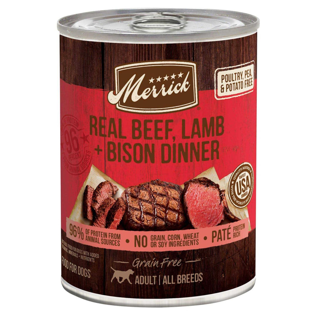 Grain Free Real Beef Canned Dog Food H36390