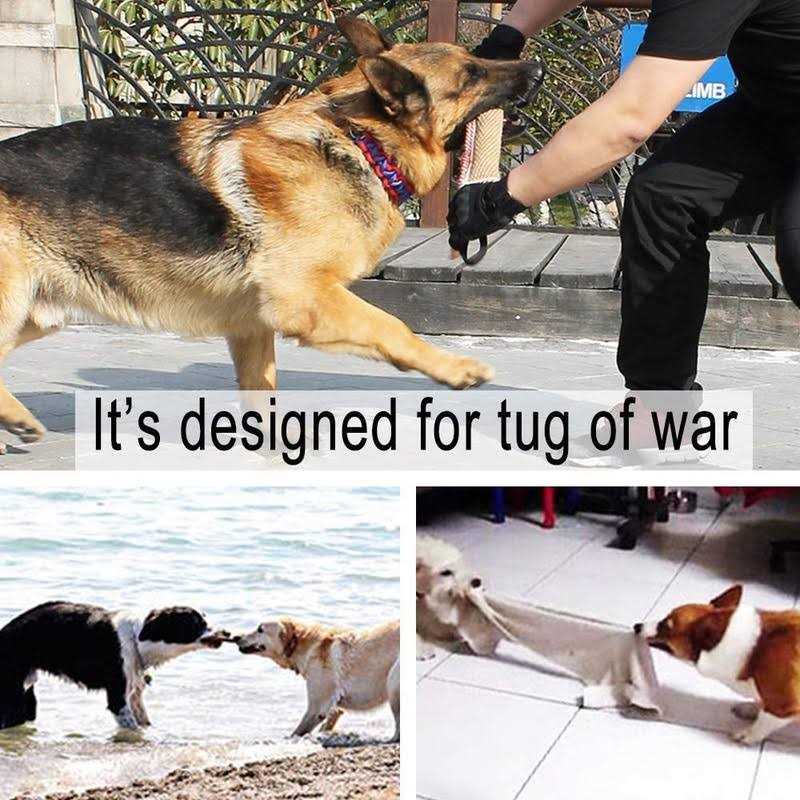 Dog Tug Toy Jute Bite Pillow D941