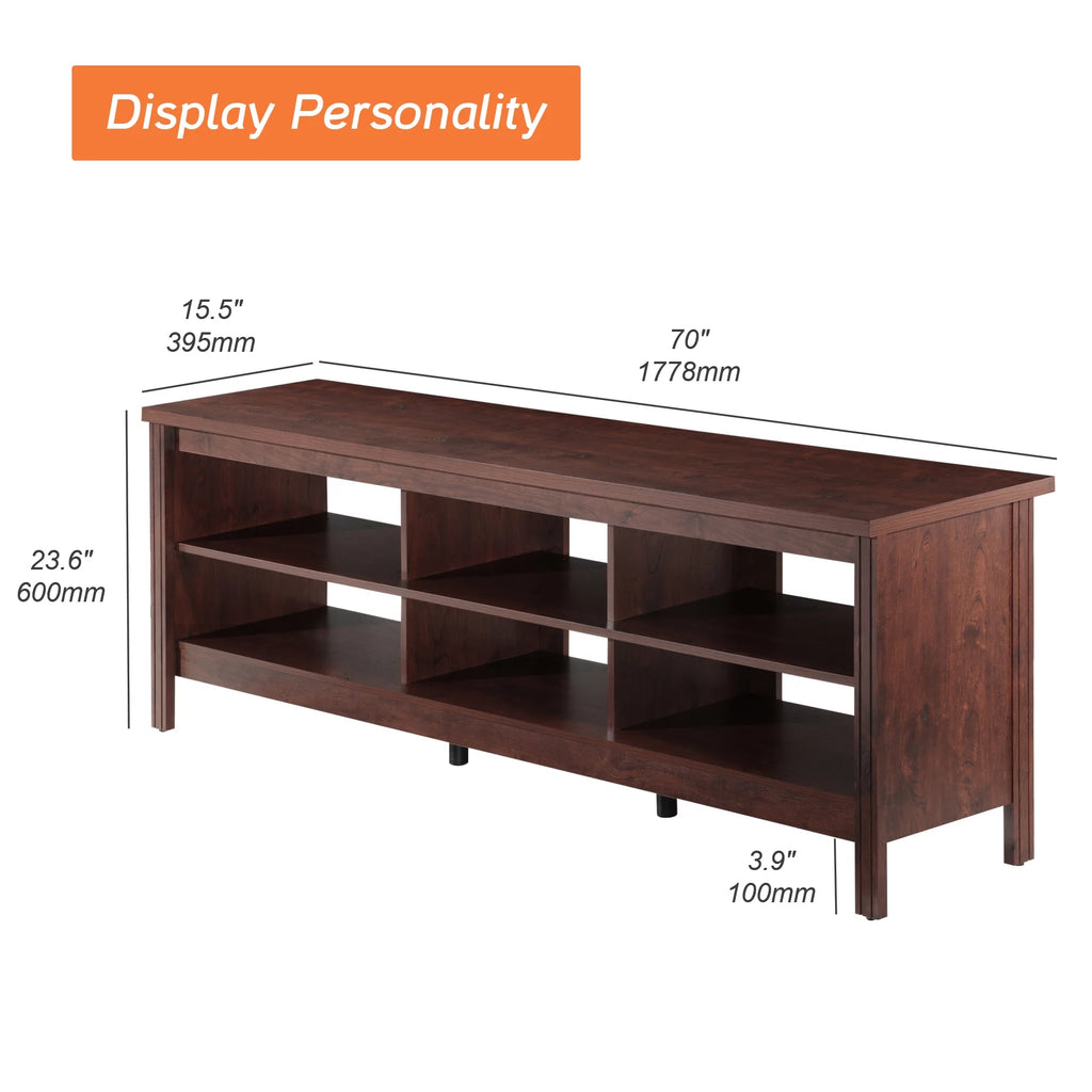 Brown Wood TV Stand V7545