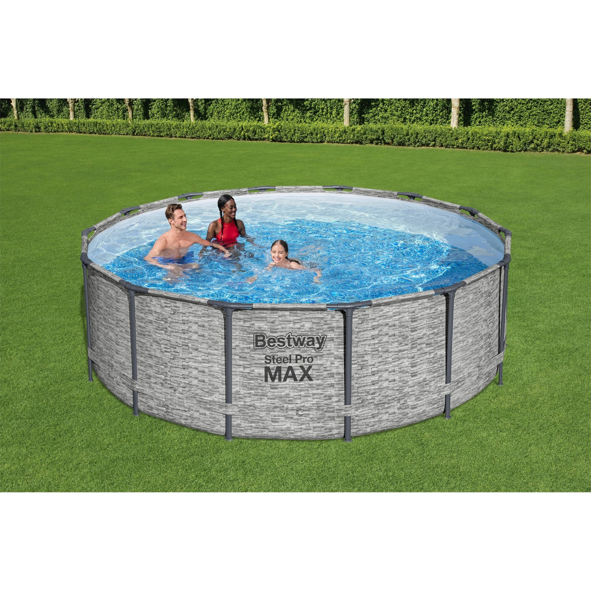 Round Above Ground Swimming Pool Set D569260