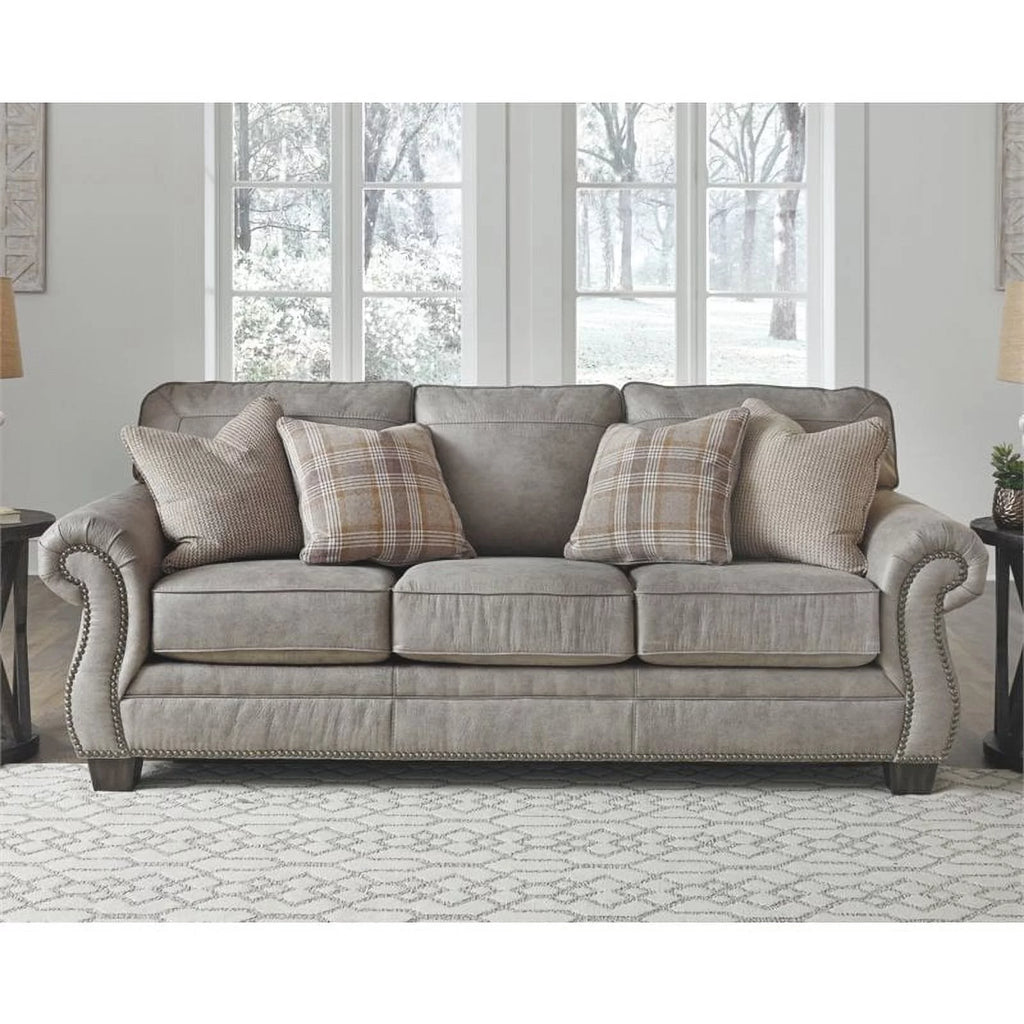 Queen Sleeper Sofa in Steel V26699