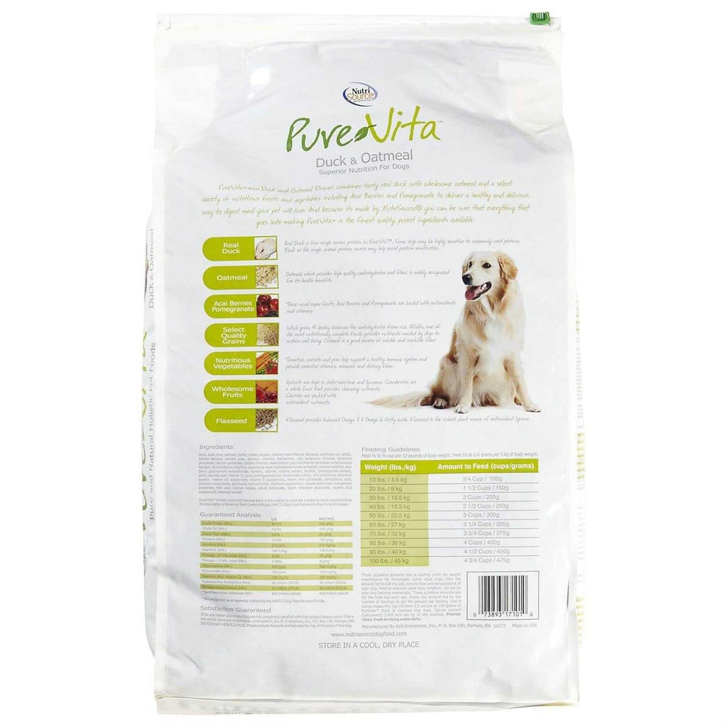 Duck & Oatmeal Dry Dog Food E40312
